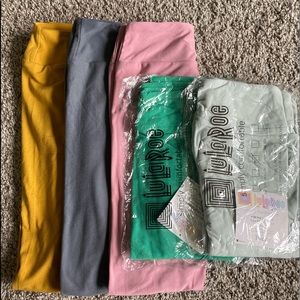 (5) NEW Tween size leggings